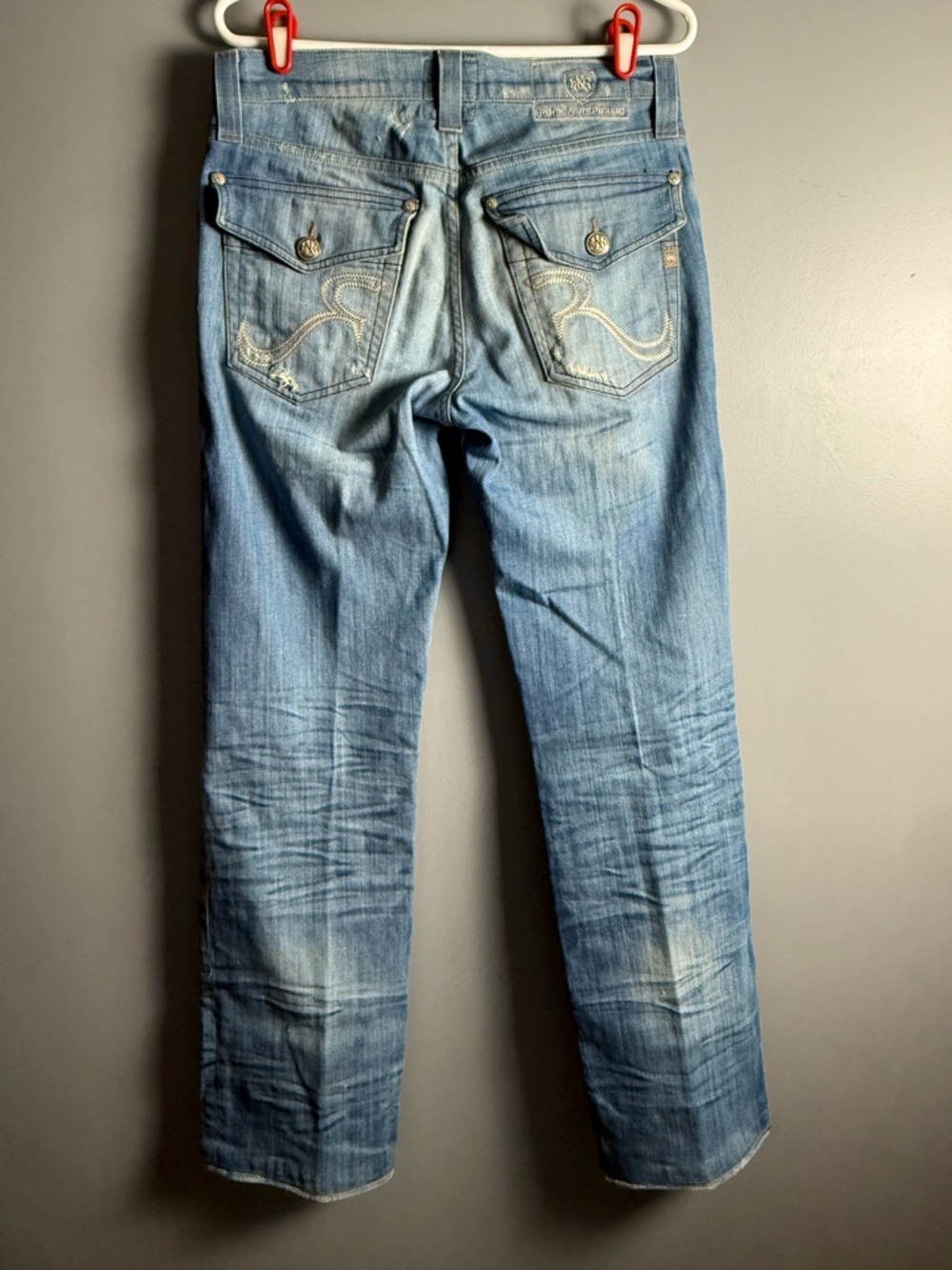 Rock & Republic "Ralph" Men's Sz 31 Button Fly Denim Jeans